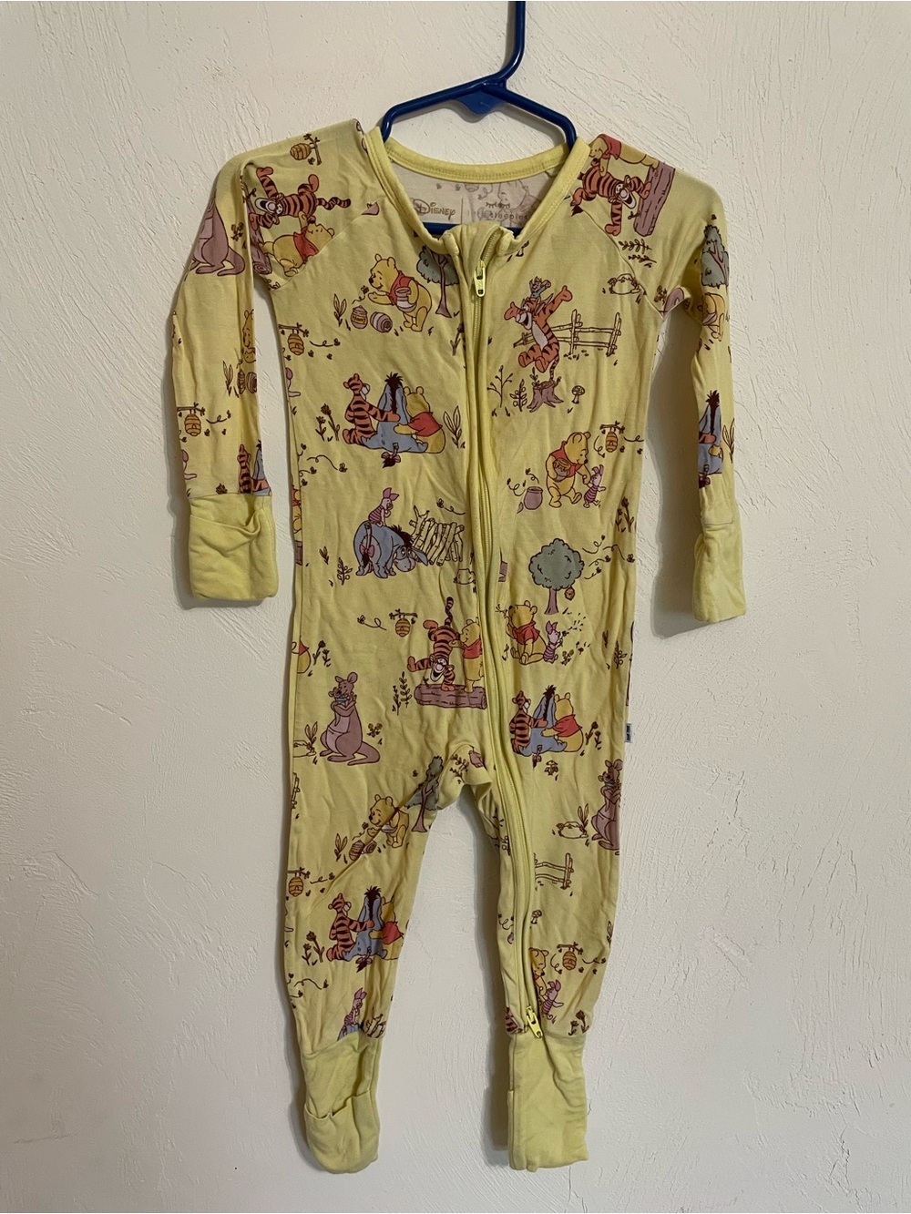 Little Sleepies Winnie The Pooh zippy 6-12 mo